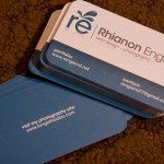 Rhianon England Business Cards