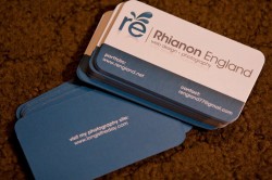 Rhianon England Business Cards