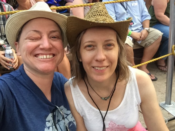 Janet and I at Red Rocks