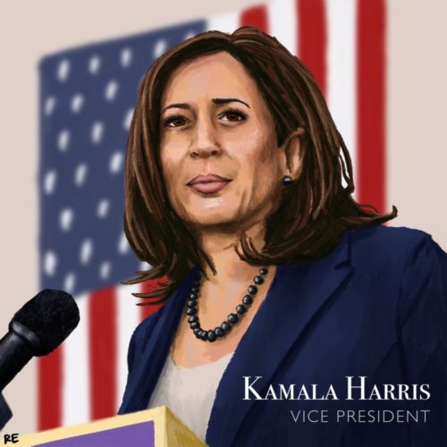 Kamala Harris artwork