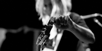 Katie Herzig Tuning guitar