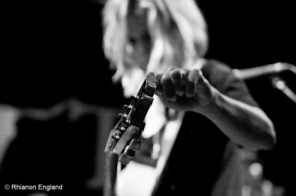 Katie Herzig Tuning guitar