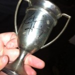 Mat Kearneys trophy signed by Katie Herzig